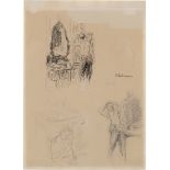 Liebermann, Max: Major bei der Toilette