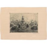 Nolde, Emil: Brunnenplatz (Der Lützowplatz in Berlin)