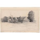 Corinth, Lovis: Haus zwischen Bäumen
