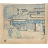 Orlik, Emil: Straße in Tokio