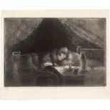 Pissarro, Camille: Grand-mère (effet de lumière)
