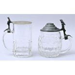 Zwei Bierseidel/ steins