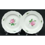 Zwei Teller, Meissen, 1924-1933.
