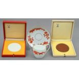 Mokkatasse Meissen, dazu zwei Plaketten/ mocha cup