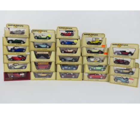 Matchbox Models of Yesteryear - A collection of 26 Matchbox Models of Yesteryear in straw boxes. Lot includes Y8 1943 MG-TC; 