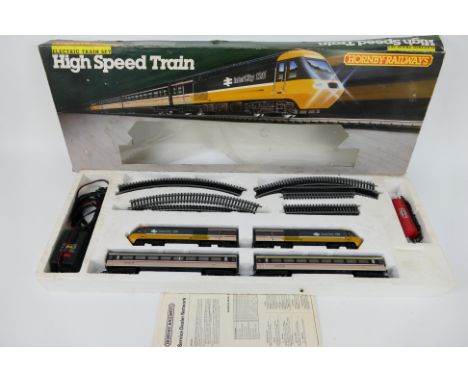 Hornby - A Hornby #R.673 OO Gauge High Speed Electric Train set - Set contains instruction manual. Contains power unit, track