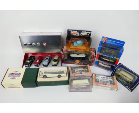 Corgi, Gilbow - 11 x boxed die-cast model vehicles - Lot includes a Corgi '100 Years of Vauxhall' #VX1004 set. A 1:43 scale C