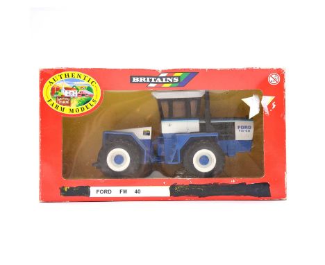 Britains tractor model, Ford FW-40, incorrect box. 