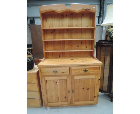 A vintage pine dresser