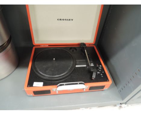 A Crosley record player