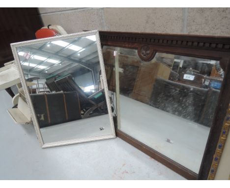 Two vintage mirrors