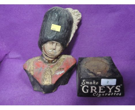 A vintage smokers cigarette advertisement for Greys AF