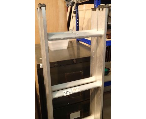 An extendable loft ladder. Not available for in-house P&amp;P, contact Paul O'Hea at Mailboxes on 01925 659133 
