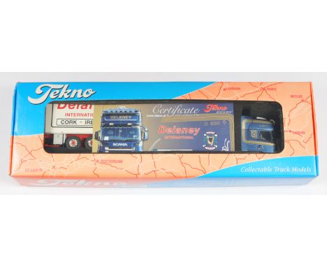 Tekno The Irish Modern Collection No.50 1:50 Scale Scania R500 with Refrigerator Trailer "Delaney", Limited Edition 155/175, 