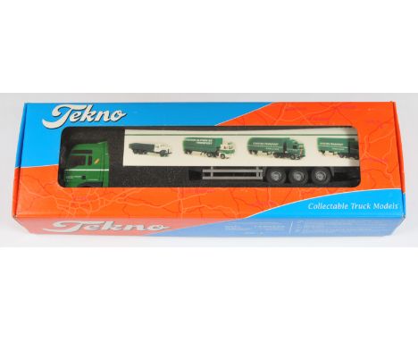 Tekno No.7904 1:50 Scale MAN TGA XXL with Trailer "Schouten", Anniversary Model 1955 - 2005, with accessories, although unche