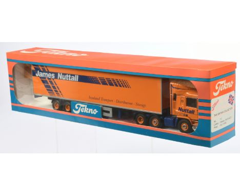 Tekno The British Collection No.70 1:50 Scale ERF EC114 with Trailer "James Nuttall", with accessories, although unchecked fo