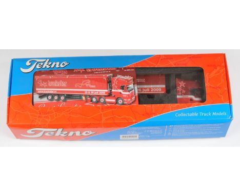 Tekno No.9984TS 1:50 Scale Scania R620 Topline with Open Top Trailer "Truckstar Festival 2009", Limited Edition 167/200, with