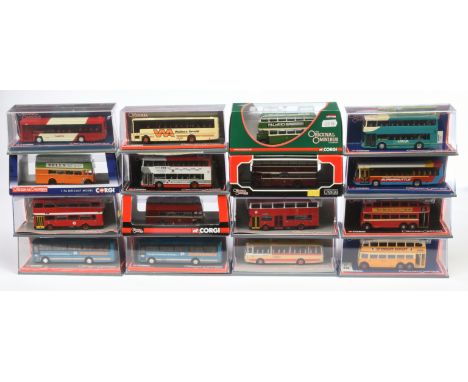 Corgi Original Omnibus, a mixed boxed group of 1:76 Scale Buses to include, OM41409 Guy Arab IV "Sunderland Corporation", OM4