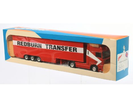 Tekno The British Collection No.88 1:50 Scale DAF XF95 withTrailer "Redburn Transfer.", with accessories, although unchecked 