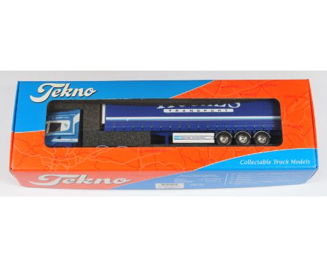 Tekno The Irish Modern Collection No.49 1:50 Scale Scania R560 with Refrigerator Trailer "Hughes Transport", although uncheck