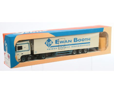 Tekno The British Collection No.86 1:50 Scale DAF XF85 with Refrigerator Trailer "Ewan Booth", with accessories, although unc
