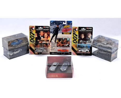 Corgi, Johnny Lightning, &amp; Similar James Bond Related Vehicle Group, to include, Corgi and Johnny Lightning 1:64 scale bl