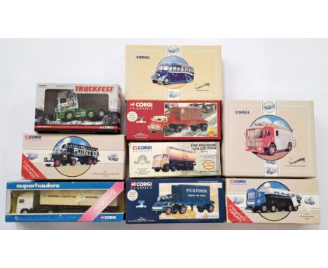 Corgi 1:50 Scale Boxed Commercial Vehicle Group, comprising of Truckfest, The Brewery Collection, British Railways and others