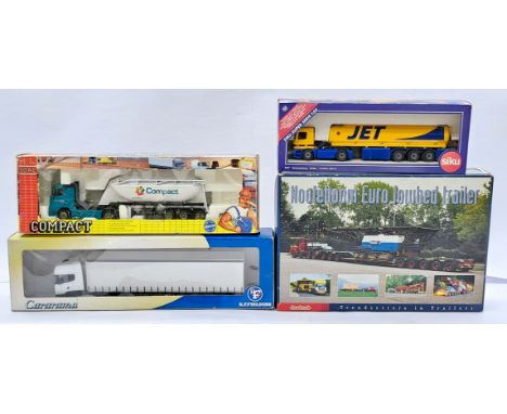 Conrad, Joal, Siku, Cararama Boxed Commercial Group, to include, Conrad 61127/01 Nooteboom Euro Lowbed Trailer (Trailer only 