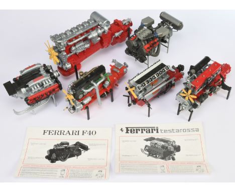 Pocher (Italy) -&nbsp; a group of Engines to include Ferrari, Rolls Royce, Bugatti, Mercedes and Volvo Model Kits has been bu
