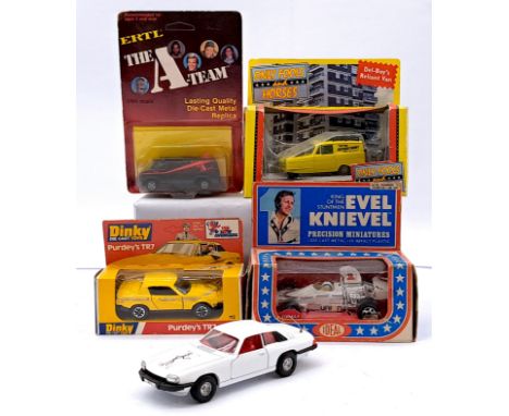 Dinky, Corgi, Ideal, ERTL, &amp; Lledo Boxed &amp; Unboxed TV &amp; Film Related Vehicle Group, to include Dinky 112 The New 