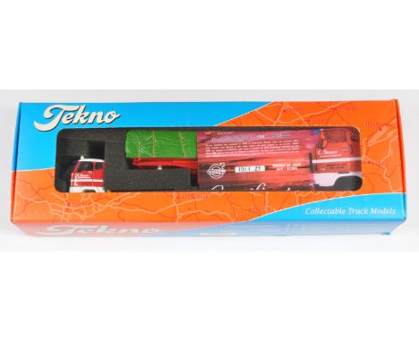 Tekno The Irish Historical Collection No.5 1:50 Scale Volvo F88 with Sheeted Load on Trailer "C.Trunwit", Limited Edition 120