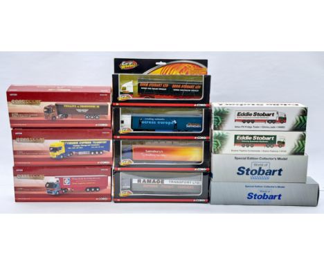 Corgi &amp; Atlas Editions Boxed 1:76 Scale Commercial &amp; Plant Vehicle Group, to include Corgi Roadscene CC18101 Scania R