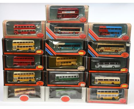 EFE, a mixed boxed group of 1:76 Scale Buses to include, 29618 Leyland Olympian "Tyne &amp; Wear Transport, 225503 Alexander 