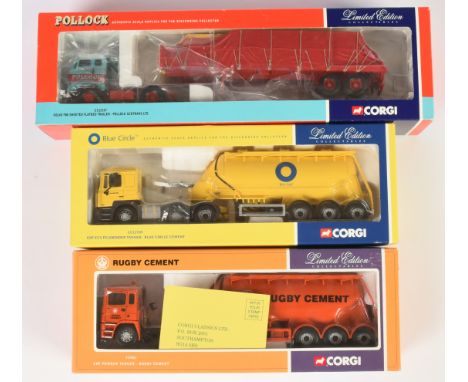 Corgi, a mixed boxed 1:50 scale group of Commercial Vehicles to include, CC13107, CC12709 and CC7401. - Excellent to Near Min