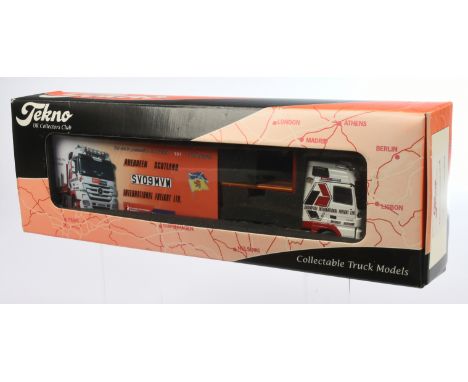 Tekno UK Collectors Club No.7 1:50 Scale 6712TS Mercedes Actros 2548 "Grampian International Freight", Limited Edition 101/15