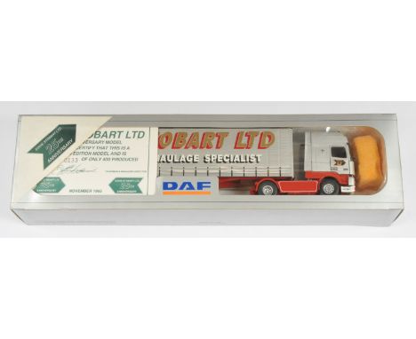 Tekno The British Collection No.45 Eddie Stobart 25th Anniversary 1:50 Scale DAF 95 500 with Curtain Side Trailer "Eddie Stob