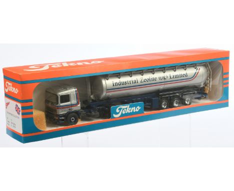 Tekno The British Collection No.73 1:50 Scale ERF EC14 with Liquid Tanker "Industrial Zeolite UK Ltd.", although unchecked fo