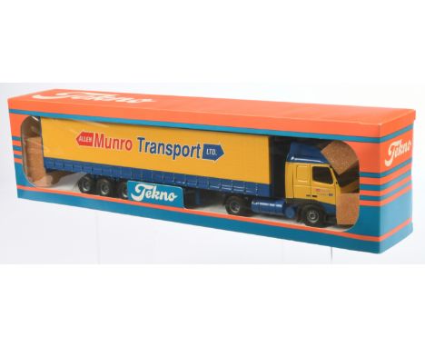 Tekno The British Collection No.65 1:50 Scale Leyland DAF 95 420 with Trailer "Allen Munro Transport Ltd.", with accessories,