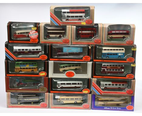 EFE, a mixed boxed group of 1:76 Scale Buses to include, 12121 Harrington Cavalier "Northern General" Cornish Riviera, 17214 