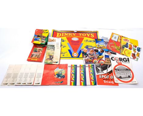 Quantity of Toy Catalogues Dating 1986 Onwards, Comprising of Britains, Matchbox, Siku &amp; Similar, also includes 1991 Dink