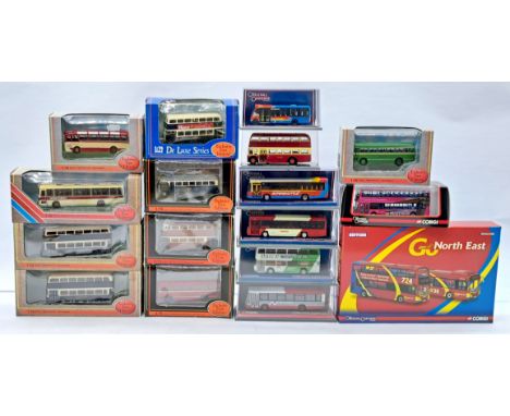 Corgi Original Omnibus &amp; EFE Boxed 1:76 Scale Bus Group, to include Corgi OM49903 Wright Gemini/Wright Solar "Go Ahead No