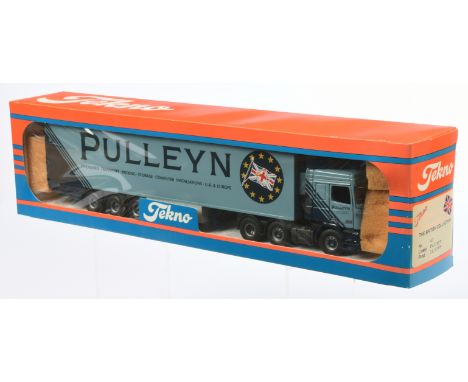 Tekno The British Collection No.43 1:50 Scale Leyland DAF 95 4430 with Refrigerated Trailer "Pulleyn", although unchecked for
