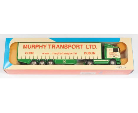 Tekno The Irish Collection No.09 1:50 Scale DAF 95XF with Curtain Side Trailer "Murphy Transport Ltd.", with accessories, alt