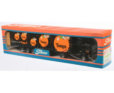 Tekno The British Collection No.67 1:50 Scale ERF EC10 H527 with Curtain Side Trailer "Tango", with accessories, although unc