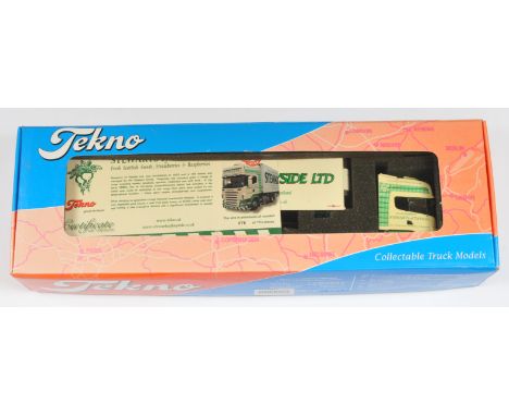 Tekno No.9950TS 1:50 Scale Scania R480 with Refrigerator Trailer "Stewarts of Tayside Ltd.", Limited Edition 76/110, with acc