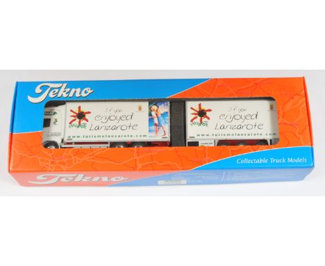 Tekno No.5908 1:50 Scale Scania R580 with Close Couple Trailer "C&amp;K Haulage", with accessories, although unchecked for co
