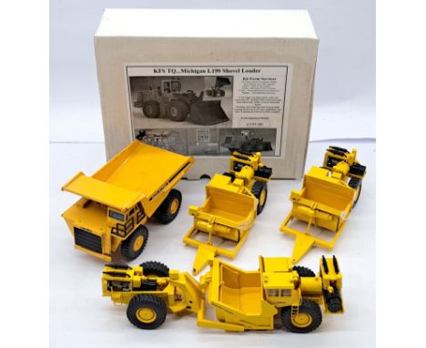 Kit Form Services 1:24 Scale Michigan L190 Shovel Loader Partially Made Kit, &amp; Unboxed Plant Related Vehicles to include 