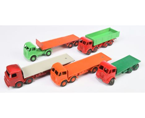 Dinky and similar, a mixed unboxed group of Foden's, (Code 3 and 4 Issues) to include Albion Chieftain Code 4 and others simi