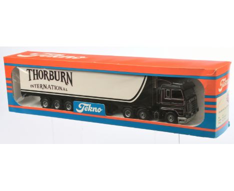 Tekno The British Collection No.46 1:50 Scale Scania 113M 400 with Trailer "Thorburn", although unchecked for completeness, c