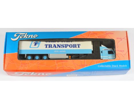Tekno The Irish Collection No.39 1:50 Scale Scania 143M Streamline 500 with Refrigerator Trailer "Creggan Transport", with ac